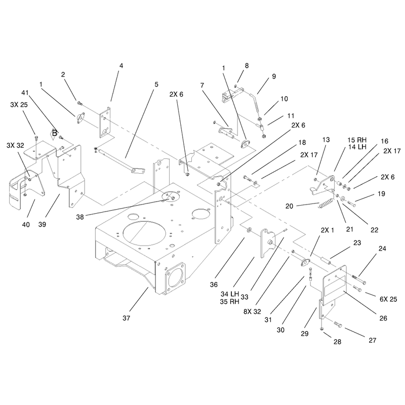 Pivot and Linkage Assembly