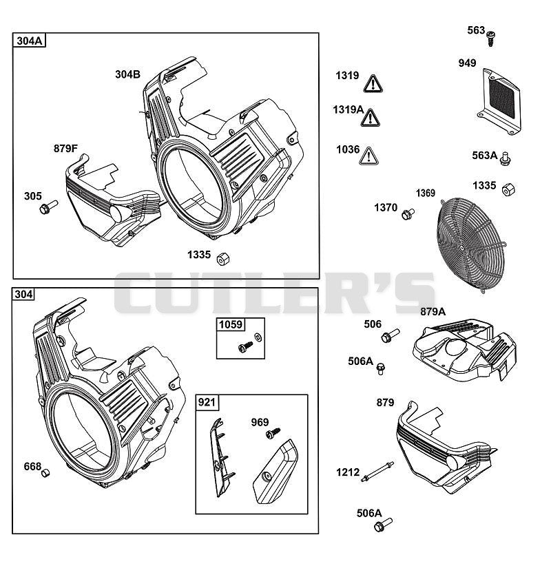 BLOWER HOUSING GROUP