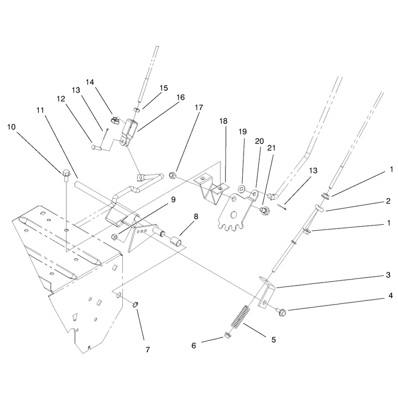 Linkage And Traction Assembly