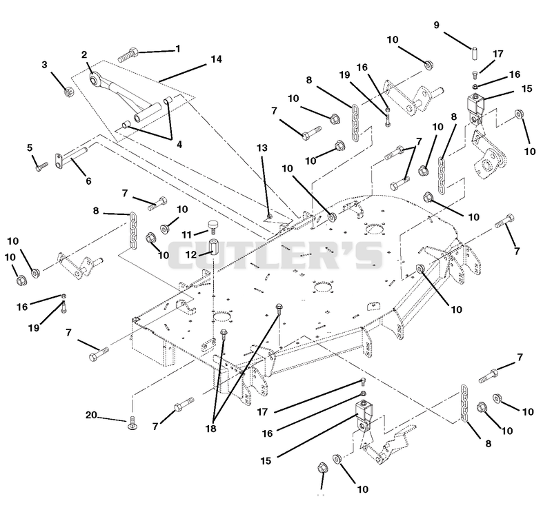 Mounting Arms, Links And Chains