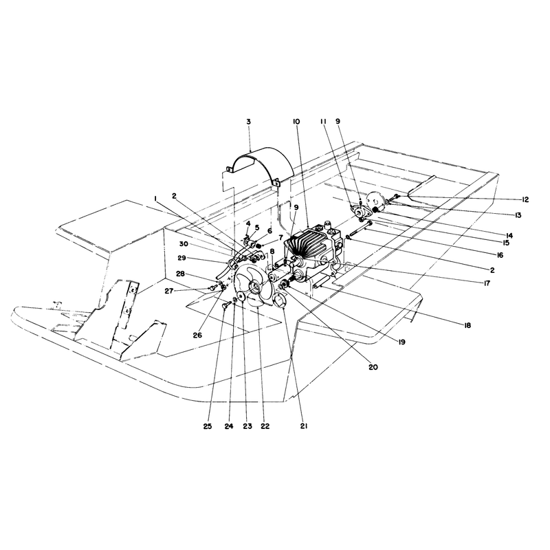 Transmission and Fan Assembly