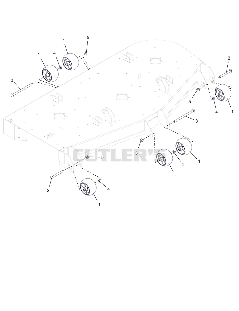 Anti-Scalp Wheels and Baffles – 60"