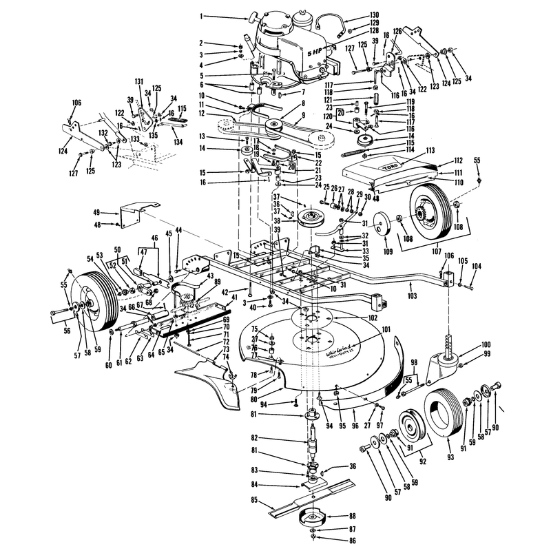 25in Hevi Duty Parts List