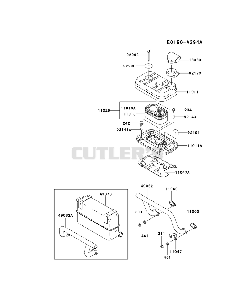 AIR-FILTER/MUFFLER