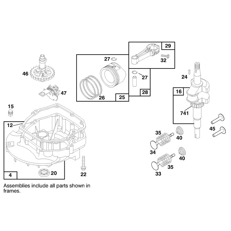 Engine Briggs and Stratton Model 12h802-1758-A1
