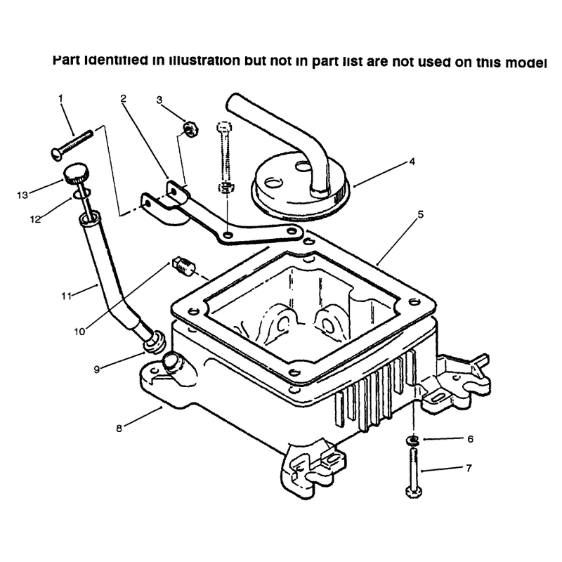 Oil Fill Tube and Base