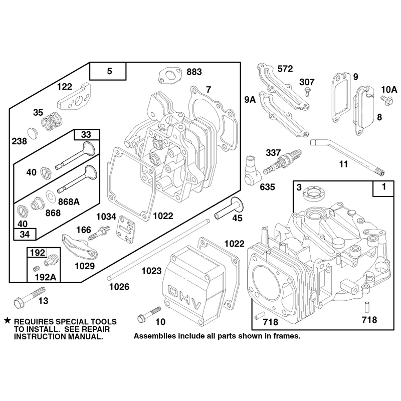 Engine GTS 150 Model No 20483 Only