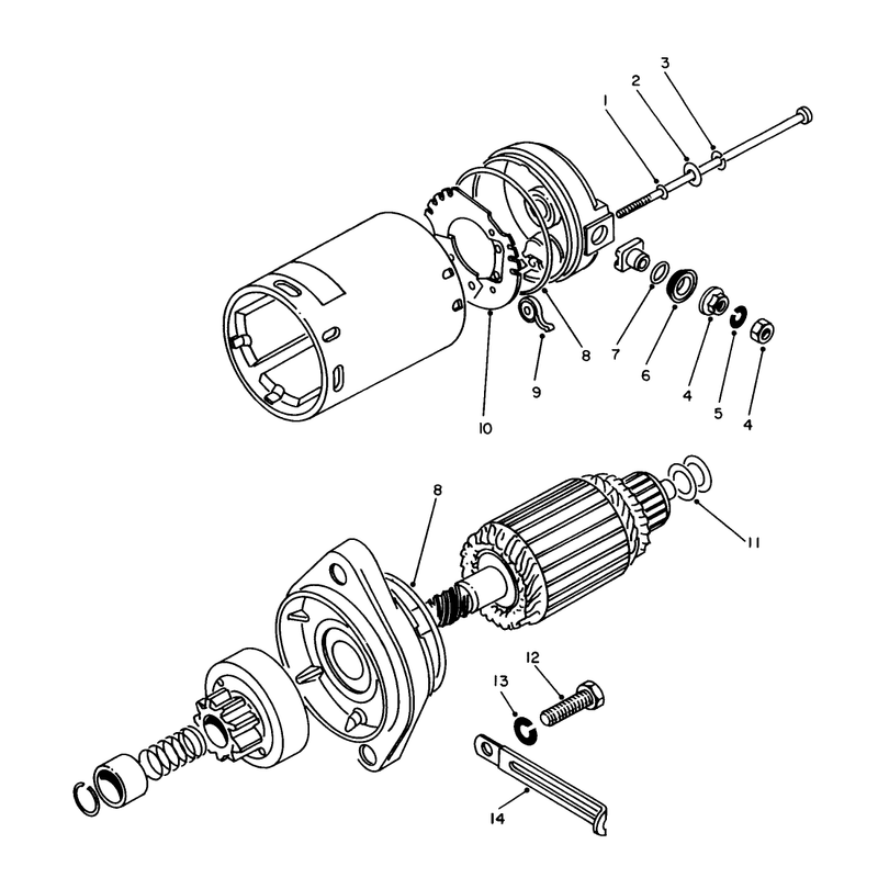Starter Motor Assembly