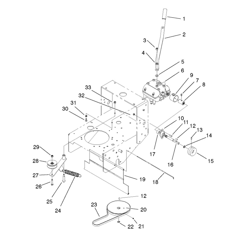Transmission and Drive System Assembly