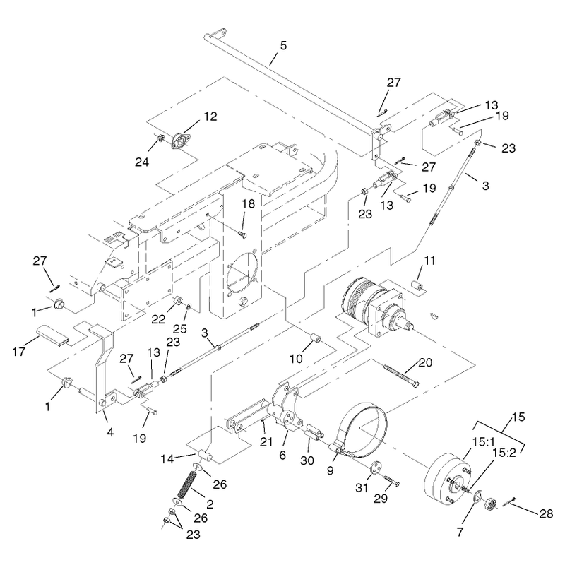 Brake and Wheel Hub Assembly