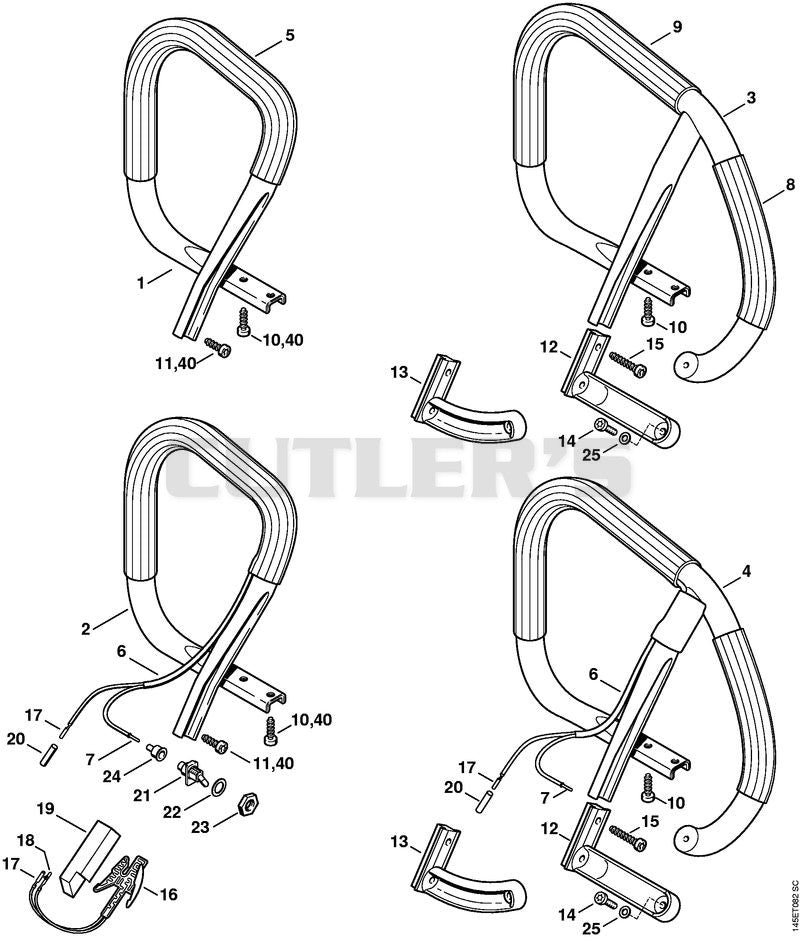 Handlebar, Heating element