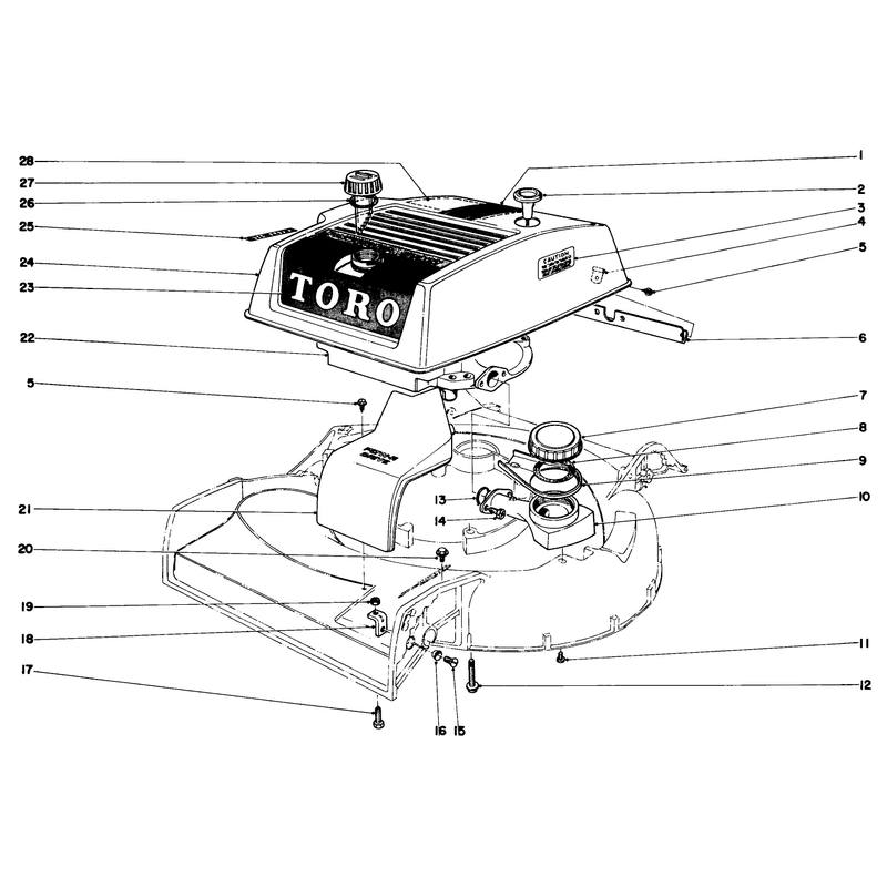 Engine Assembly Model No 20571