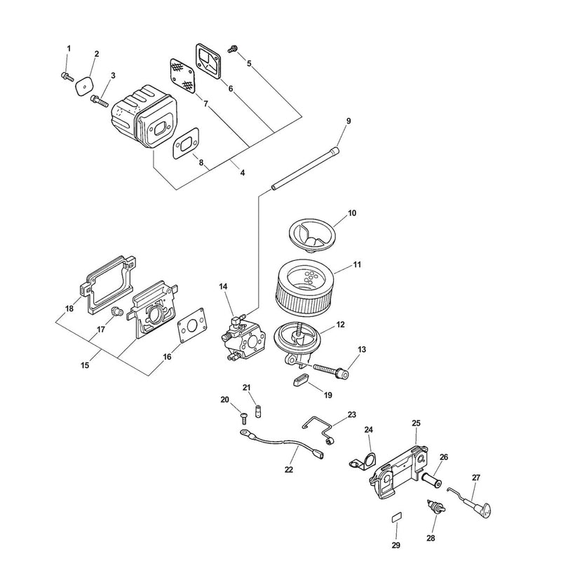 INTAKE/EXHAUST ASSEMBLIES