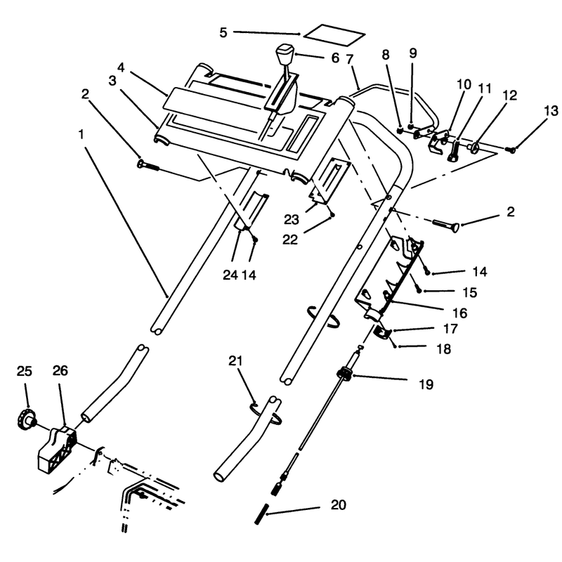 S P Handle Assembly