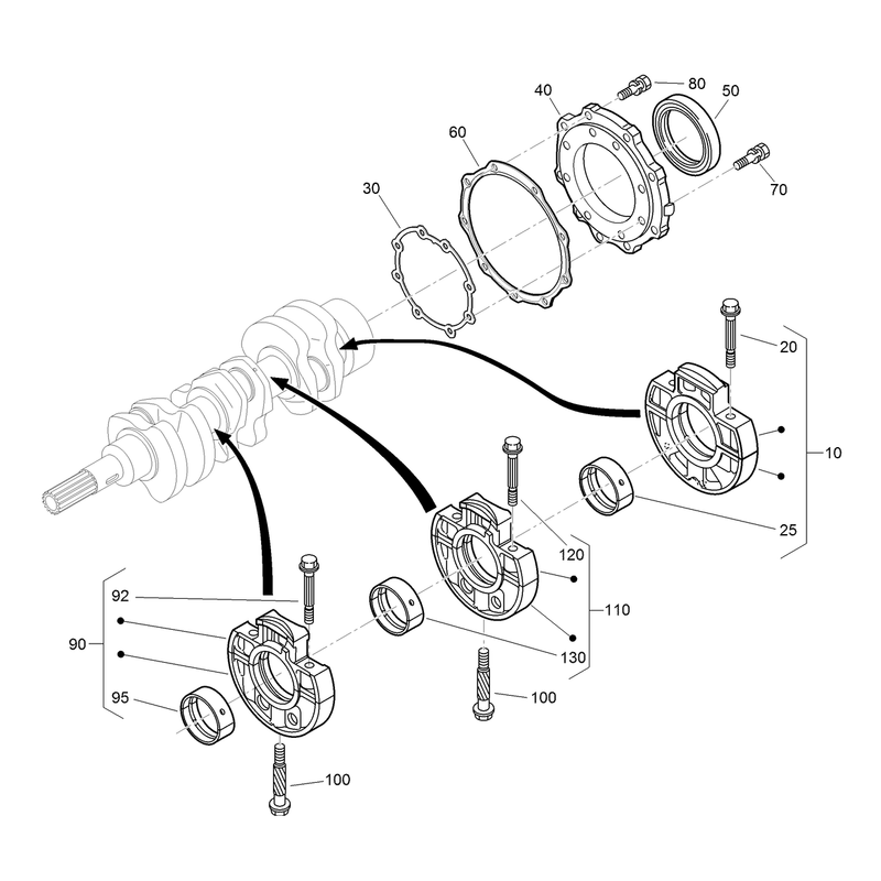 Main Bearing Case Assembly
