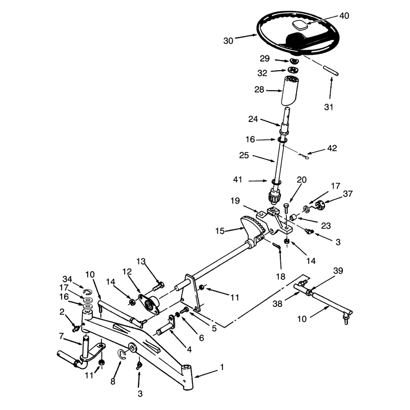 Front Axle and Steering