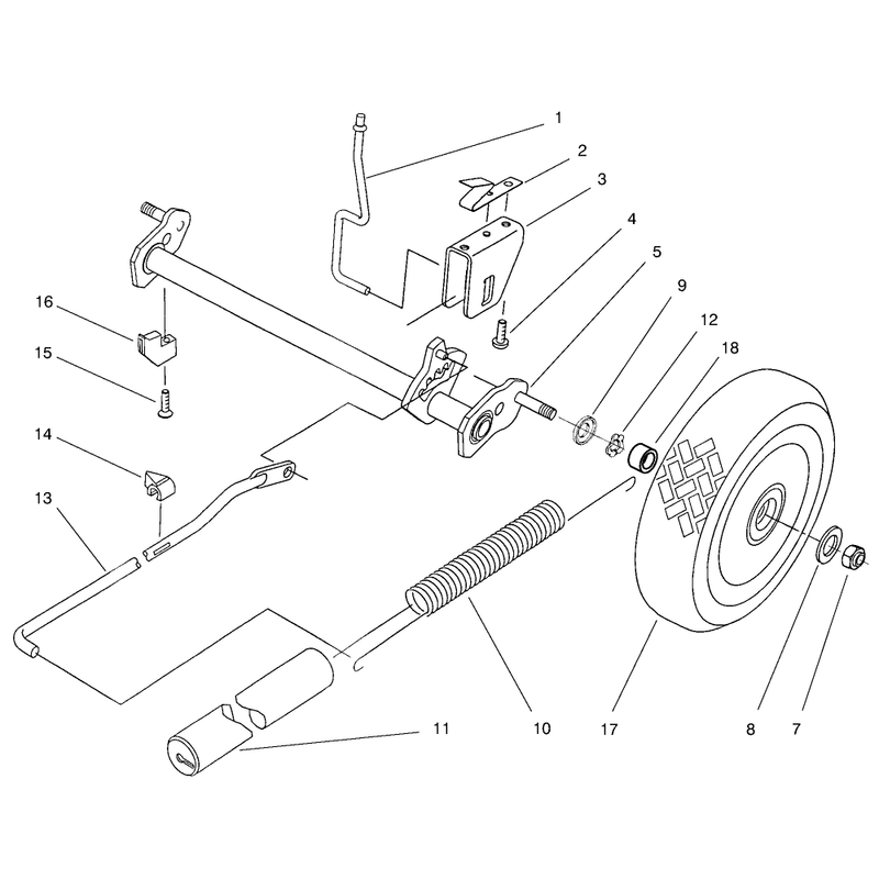 Wheel and Axle Assembly