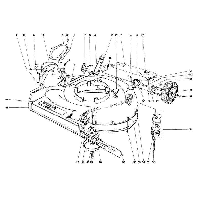 Housing Assembly Model 21273 Continued