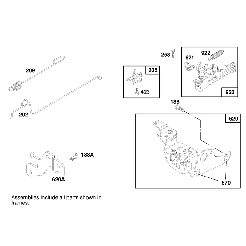 Engine Briggs and Stratton Model 12h807-0660-01