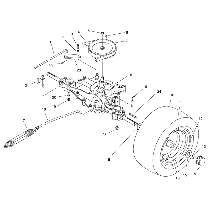 Rear Axle Assembly