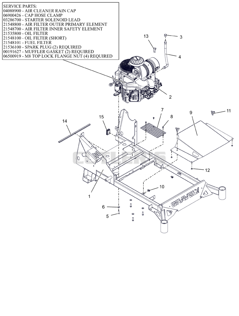 Engine and Frame