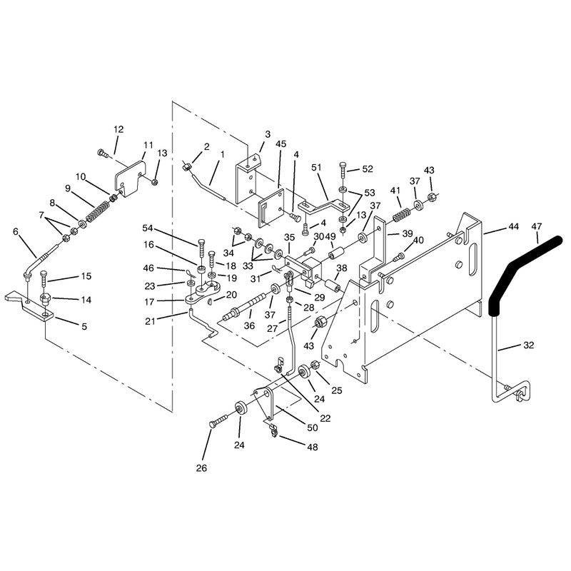 Transmission Controls Assembly