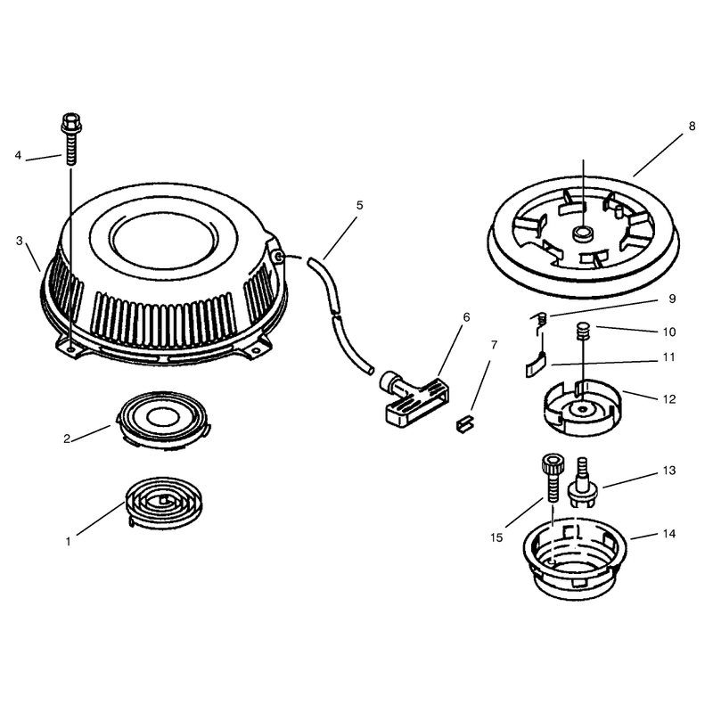 Starter Kawasaki Model B400v Type R300