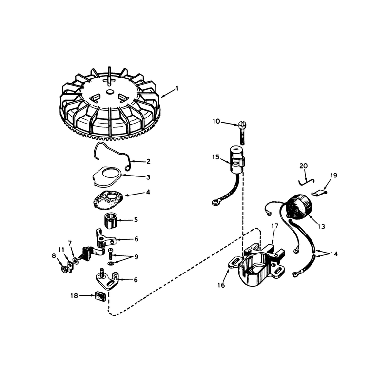 Magneto No 610793a