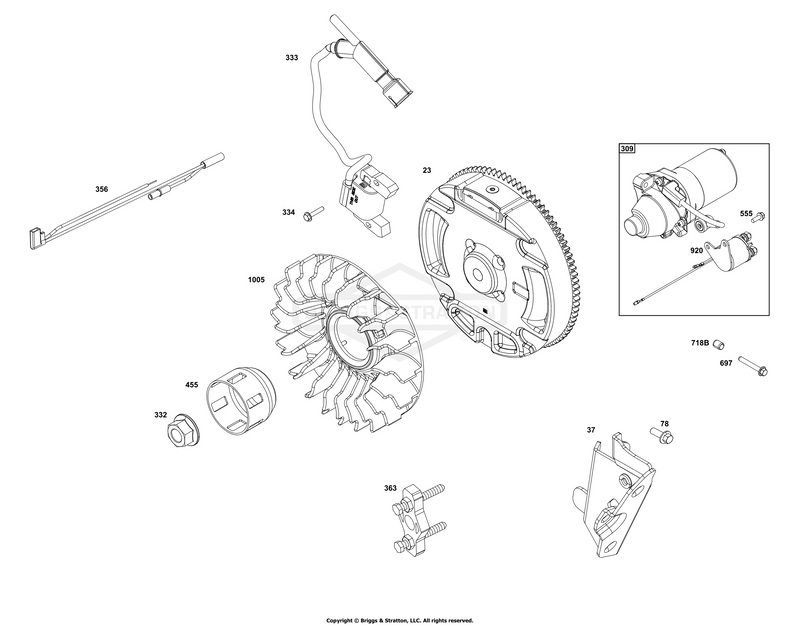 Flywheel, Ignition, and Starter Group