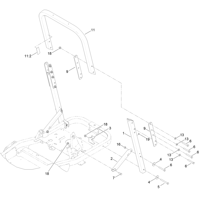 Roll-Over Protection System Assembly