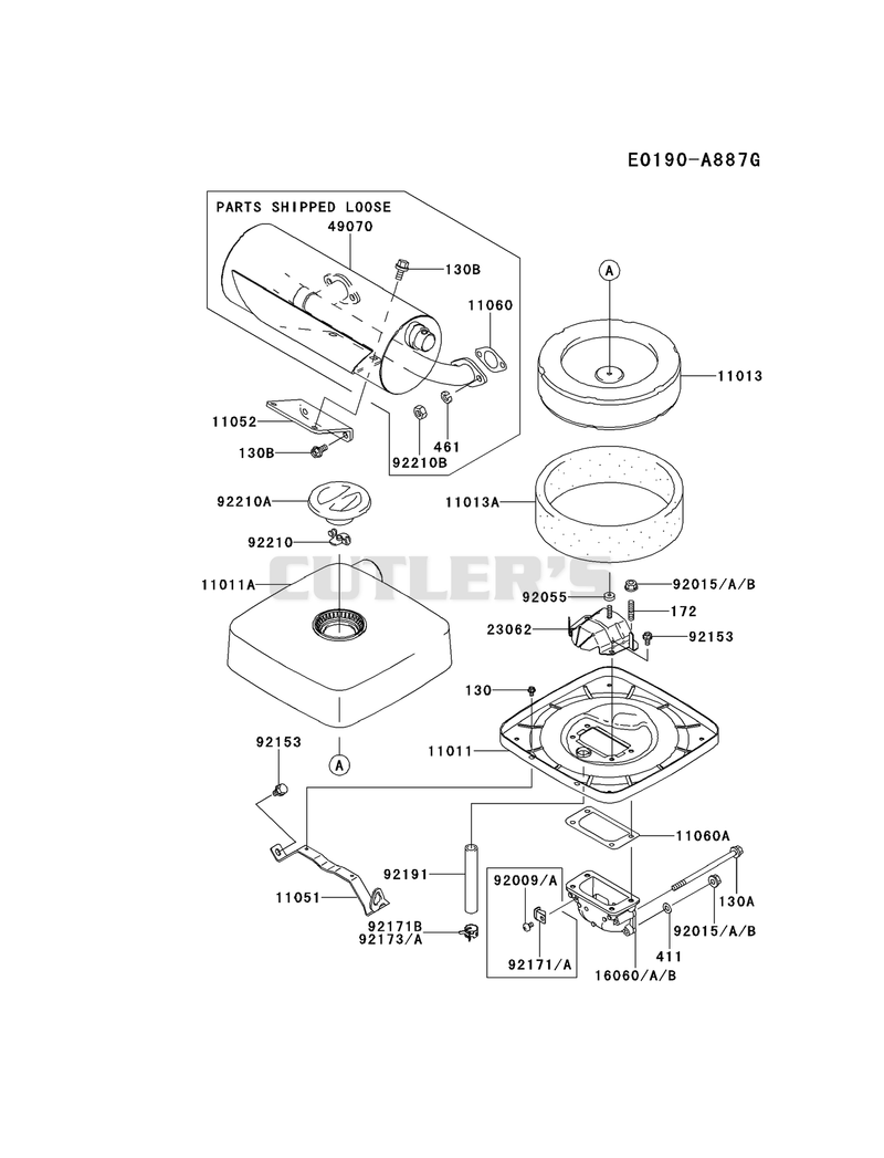AIR-FILTER/MUFFLER