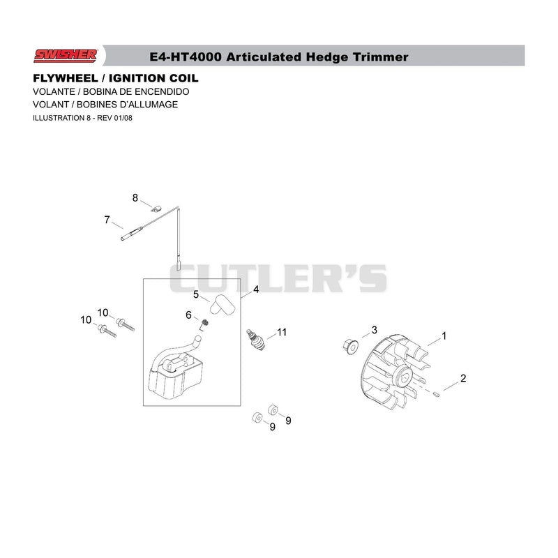 FLYWHEEL / IGNITION COIL
