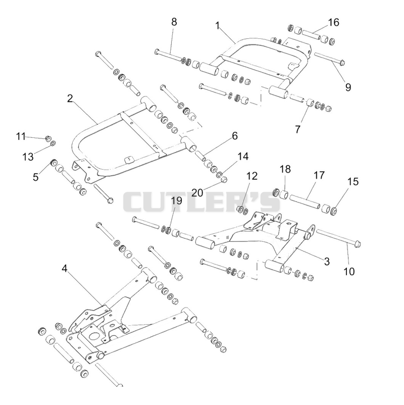 Suspension, Rear Control Arms