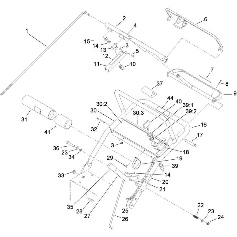 Handle and Control Assembly
