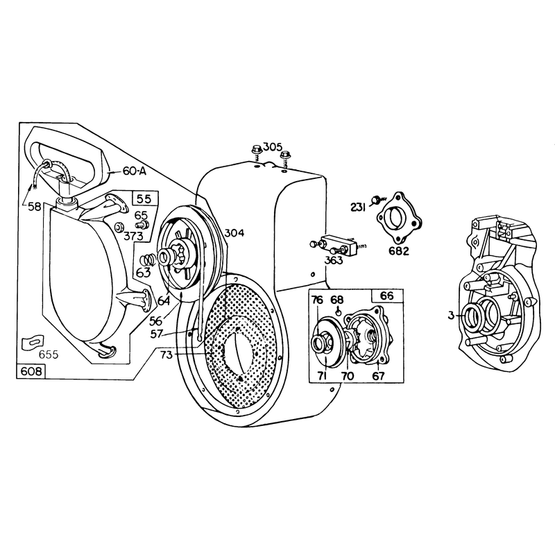Engine Briggs & Stratton Model No. 252412-0685-01 (continued)