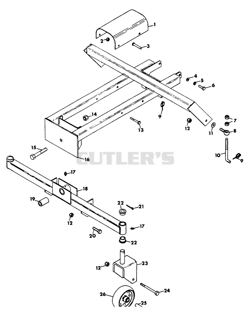 MOWER FRAME