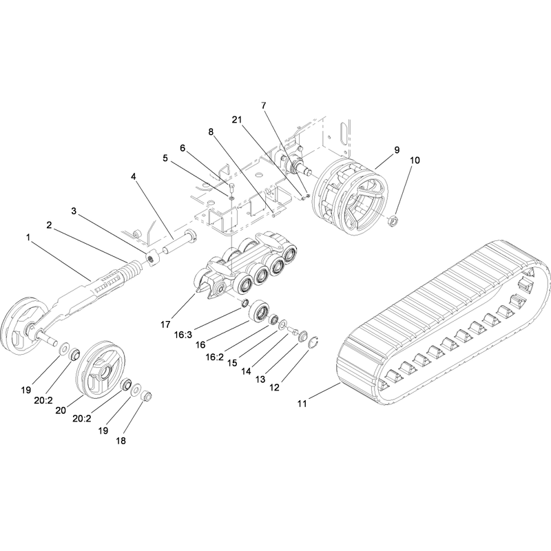 Track and Traction Assembly