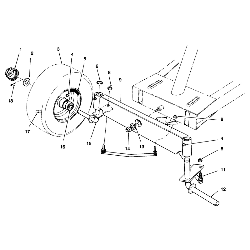 Front Axle Assembly
