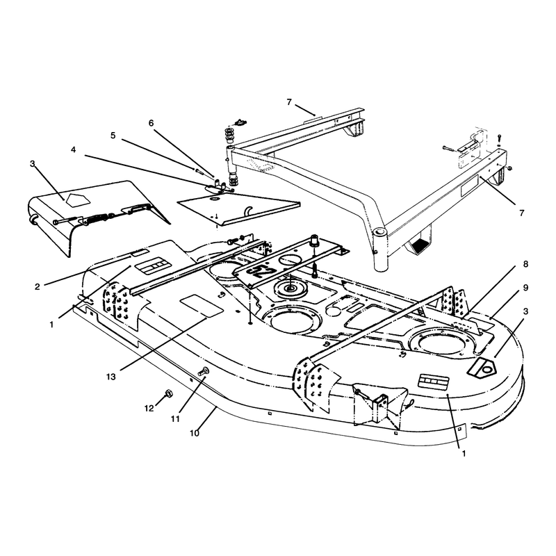 Decals Baffle Latch Retainer Model No 30753