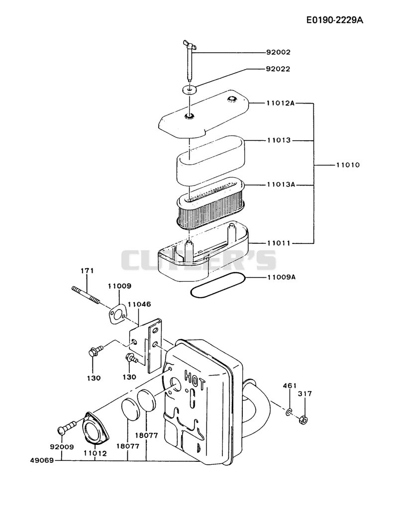 AIR-FILTER/MUFFLER