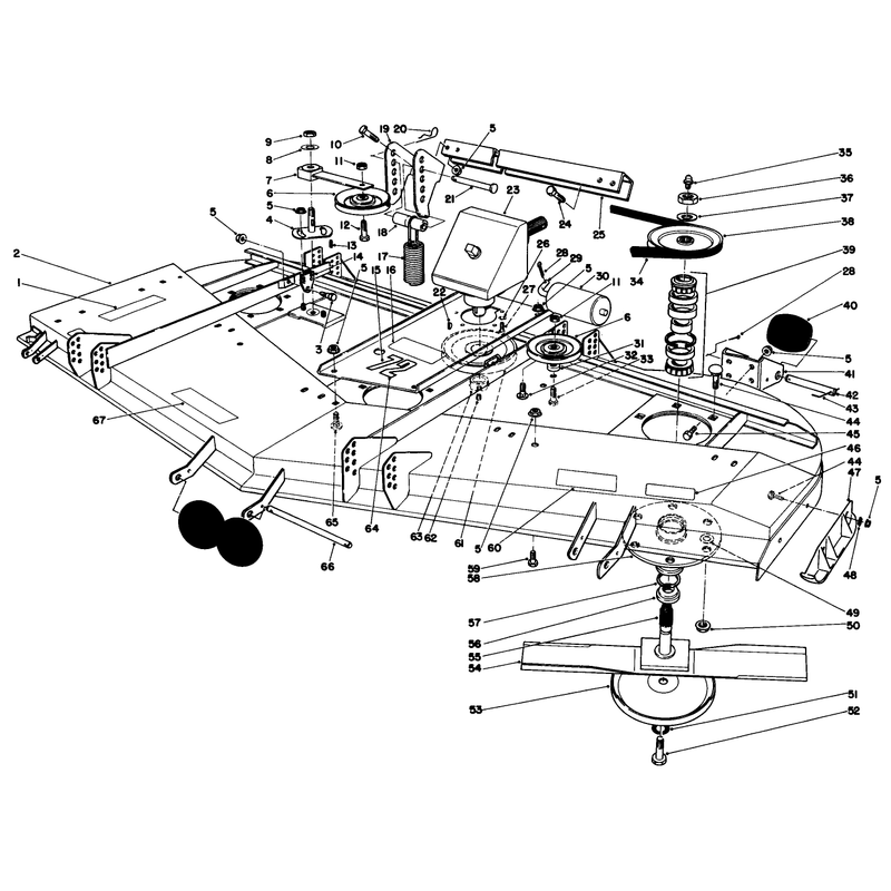 Cutter Deck Assembly