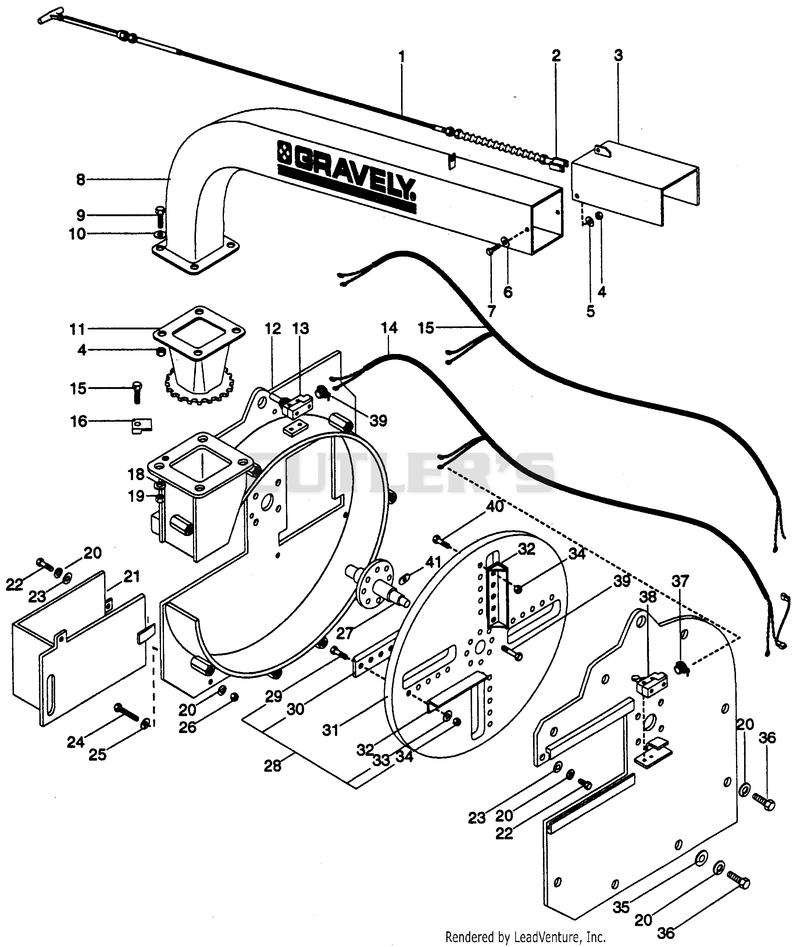 FLYWHEEL AND DISCHARGE