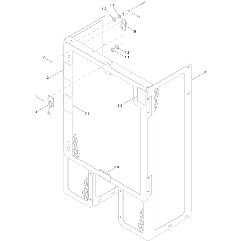 Stakedown Cage Assembly No 127-0992