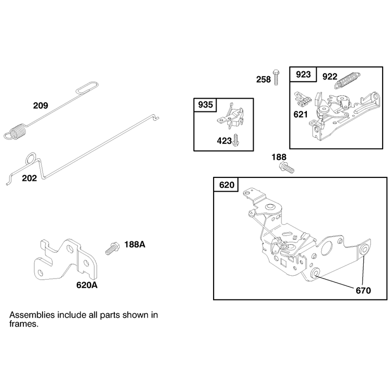 Engine Briggs and Stratton Model 12h807-1760-E1