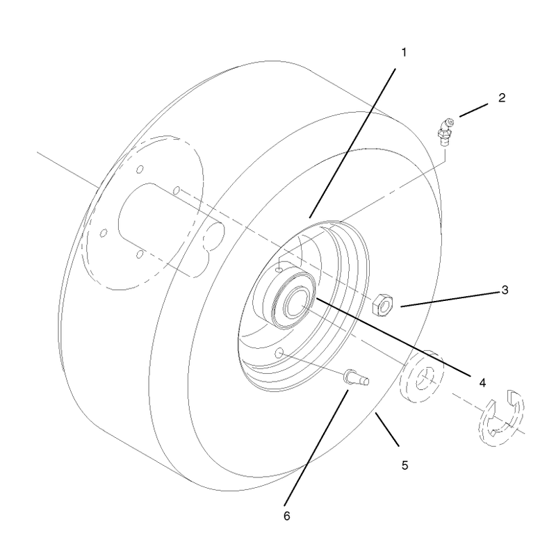 Wheel and Tire Arm
