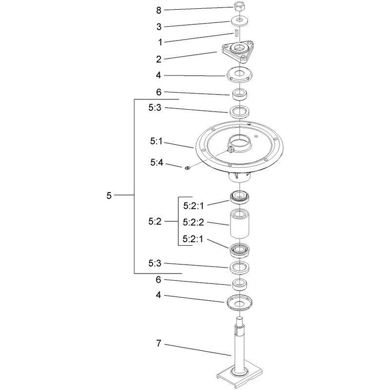 Spindle Assembly No. 108-7713