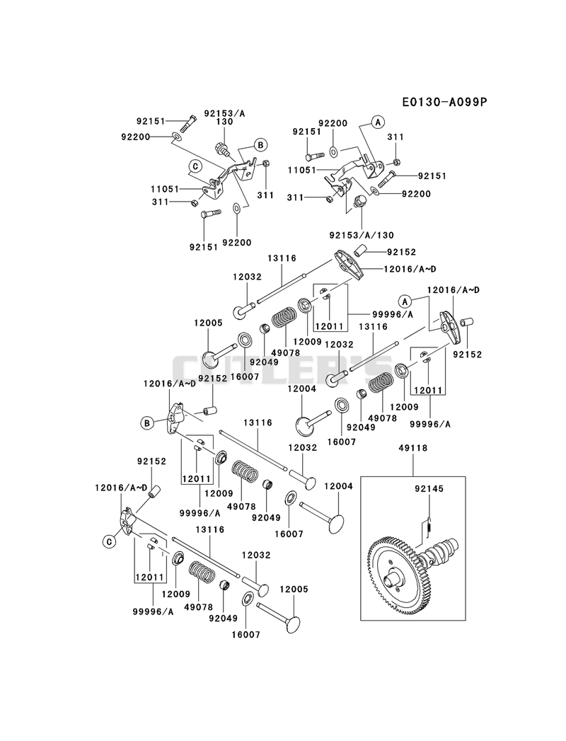 VALVE/CAMSHAFT