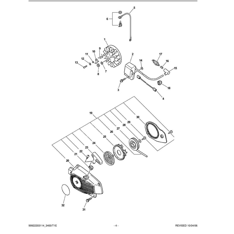 Ignition, Starter Assembly