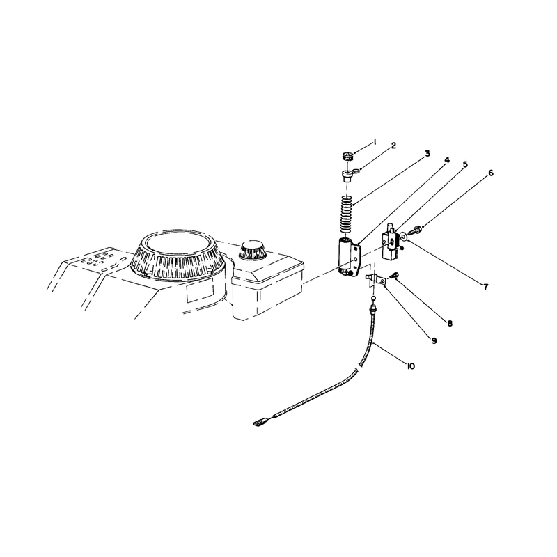 Brake Assembly Used on Units with Serial No 6000101 - 6004101