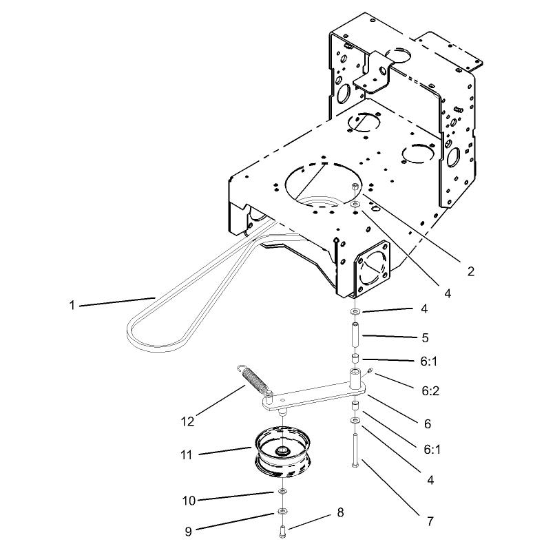 Drive Belt and Tensioner Assembly